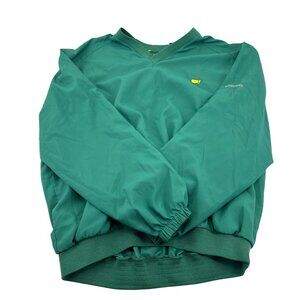 Masters Collection Green Pullover Windbreaker XL Golf Jacket